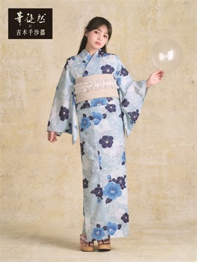 【華徒然×吉木千沙都】C320_HT-1 椿(水色)