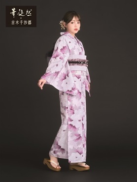 【華徒然×吉木千沙都】C320_HT-4 牡丹(パープル)