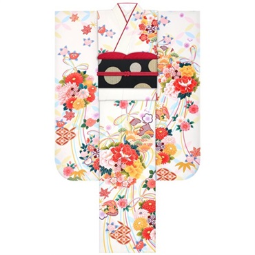 【Web限定】振袖レンタルセット 七宝薬玉(オフ)