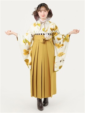 袴 レンタル 卒業式 大学生 アネモネ カラシ