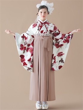 袴 レンタル 卒業式 大学生 アネモネ ボルドー