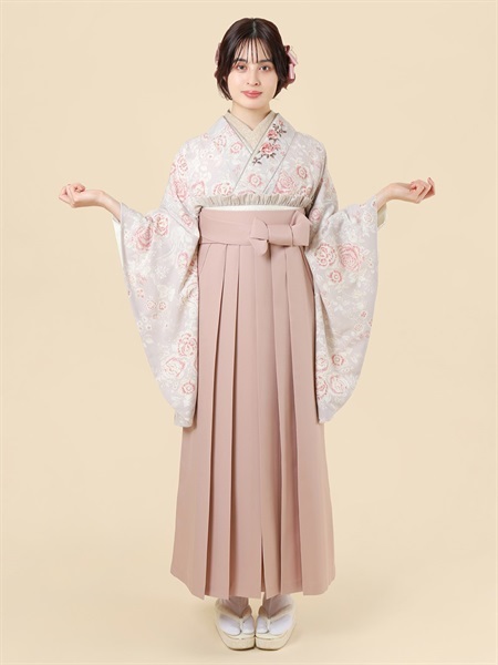 袴 レンタル 卒業式 大学生 花鳥レース ダスティローズ